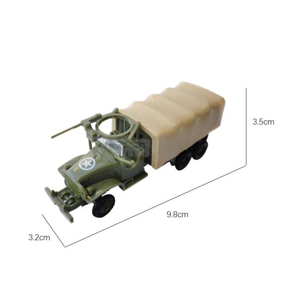シミュレーション 1/72 トラック モデル キット パズル マイクロランドスケープ ディスプレイ記念品 スタイル B