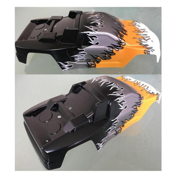 RC カーボディシェルフレーム RC 塗装車体シェル 1/10 モデルカークローラー用イエロー