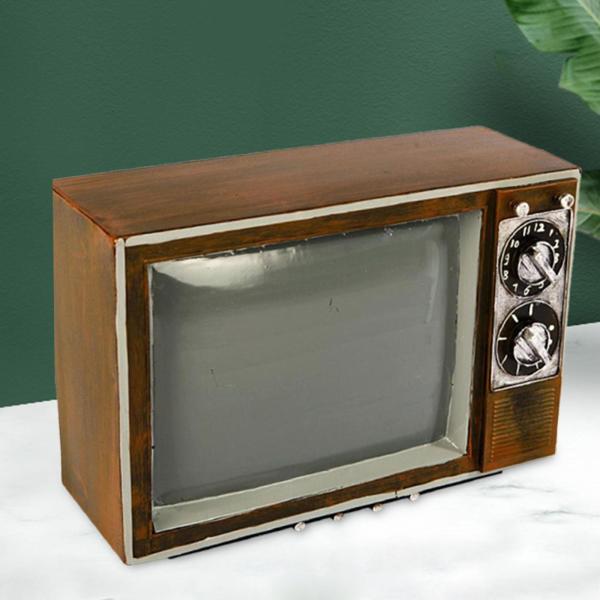 テレビモデル DIY シーンアクセサリー家具モデル写真小道具モデルブラウン