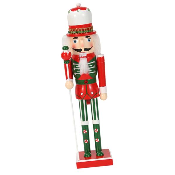 クリスマスくるみ割り人形のオーナメント 14.96 インチ フィギュア ホリデーデスクシーンレイアウト用｜stk-shop｜02