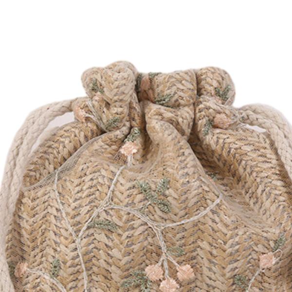 女性ショルダーバッグシンプルな巾着クロスボディバッグ旅行パーティーカジュアルカーキ