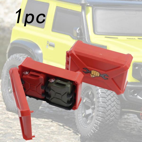 Rc カーツールオーガナイザーボックススーツケース装飾シミュレーションアクセサリー 1/10 スケール RC クローラー車趣味モデル装飾