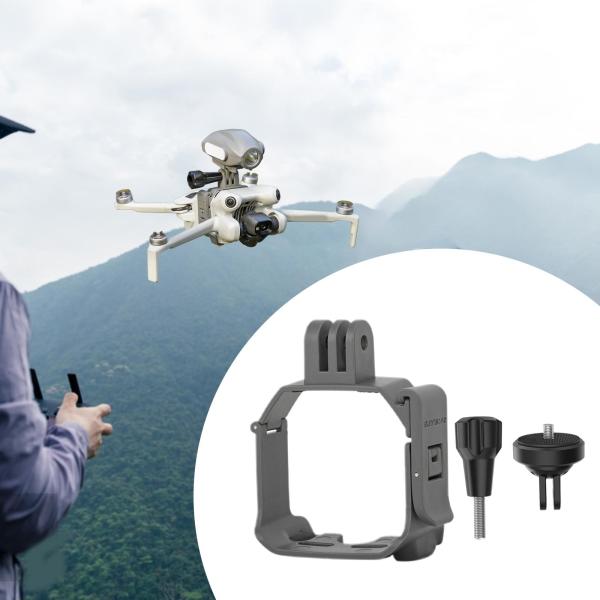 1/4 ネジとナット付きカメラコネクタホルダー、アクション 4/3/2 アクセサリー用ドローンライトブラケットホルダー