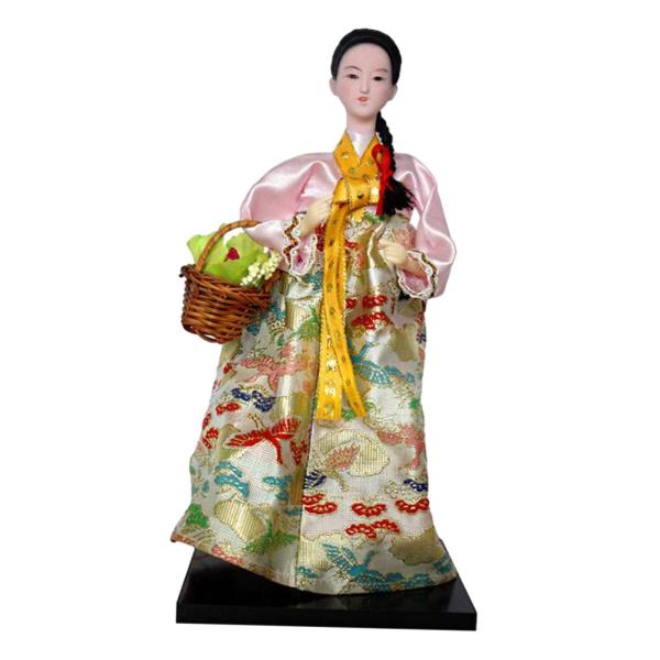 韓服人形 韓国芸者人形 ミニ歌舞伎像 伝統工芸品 アンティーク 韓服人形 韓国芸者人形 ミニ歌舞伎像 伝統工芸品 アンティーク
