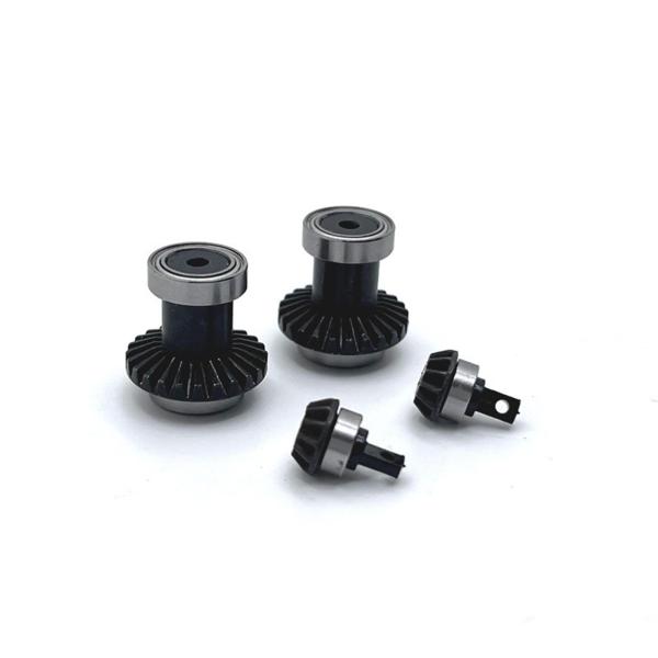 1:24スケール アイアンギアアセンブリ改造 RCアクスルギア Fcx24トラックカー用 フロントとリアセット