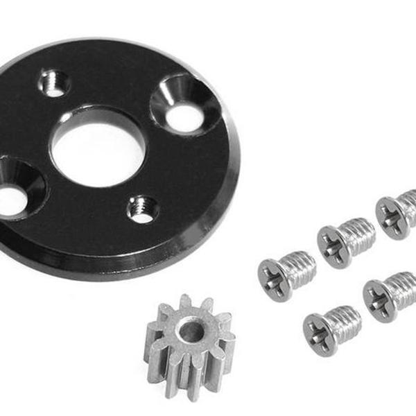 RC 370 モーター ブラケット パーツ MN78 MN82 LC79 1:12 RC クローラー カー 交換用 ブラック