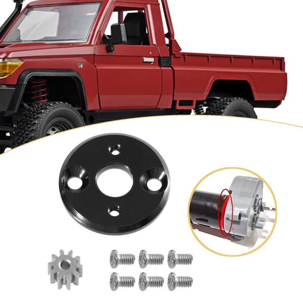 RC 370 モーター ブラケット パーツ MN78 MN82 LC79 1:12 RC クローラー カー 交換用 ブラック