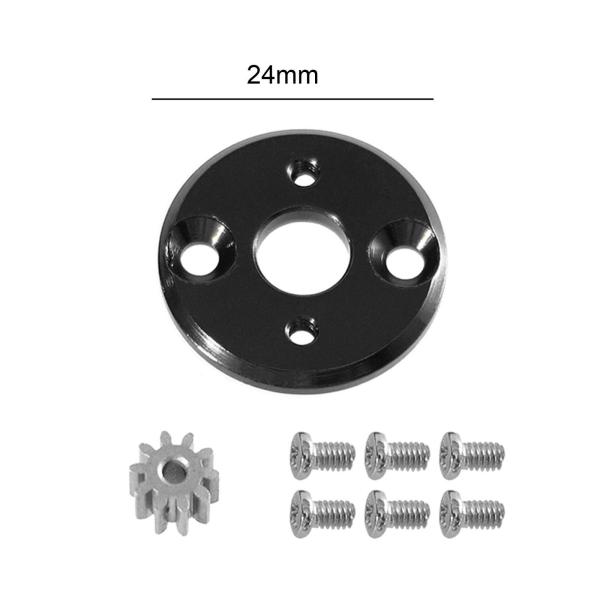 RC 370 モーター ブラケット パーツ MN78 MN82 LC79 1:12 RC クローラー カー 交換用 ブラック