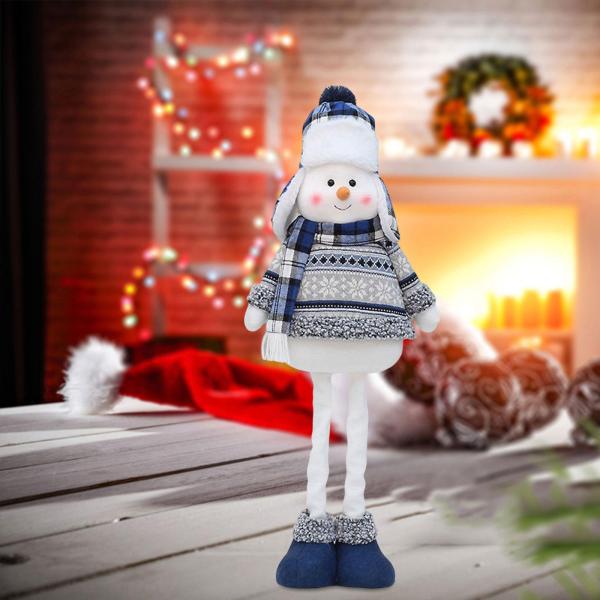 クリスマス人形 伸縮式 クリスマス スタンディング スノーマン 新年