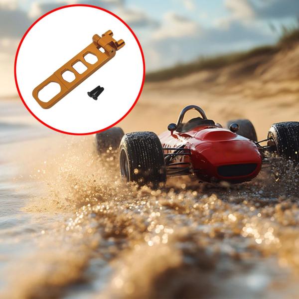 RC バッテリー固定部品 頑丈な RC カーパーツ H16V3 M162 1:16 スケール RC ゴールド