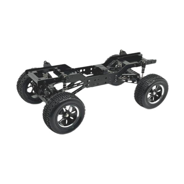 1/12 4WD フレームキット、メタル RC ボディ シャーシ フレーム