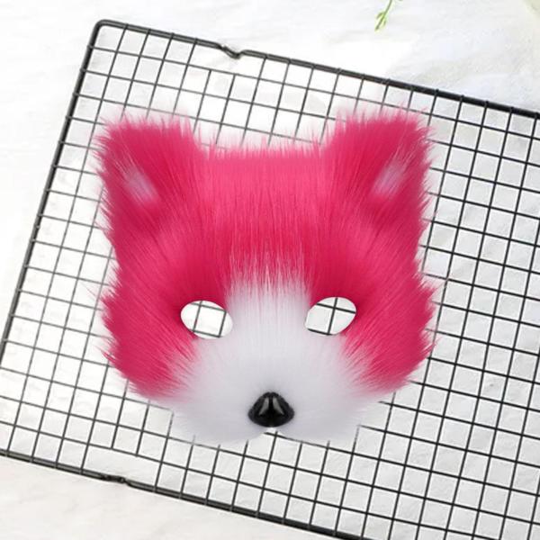 毛皮マスク 動物コスプレマスク 誕生日 ロールプレイング バー 仮面舞踏会 ドレスアップ フェスティバル プロムマスク 面白いコスチュームアクセサリー