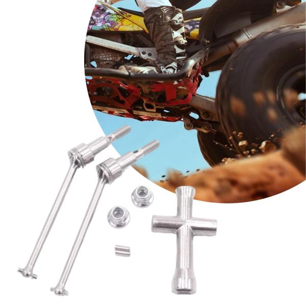 1/16 RCカー フロントドライブシャフト RCモデル車両部品 交換 頑丈なアクセサリー アップデートパーツ に適用 16101 16102 161