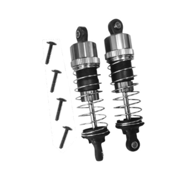 2x RCショックアブソーバーセット RCモデル車両パーツ 頑丈な油圧ショックアブソーバー スペアパーツ 16103 14210 14208 1/16