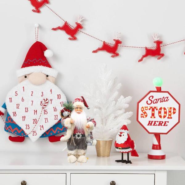 クリスマス ドール テーブル センターピース サンタクロース 置物 屋内 ショップ オフィス D