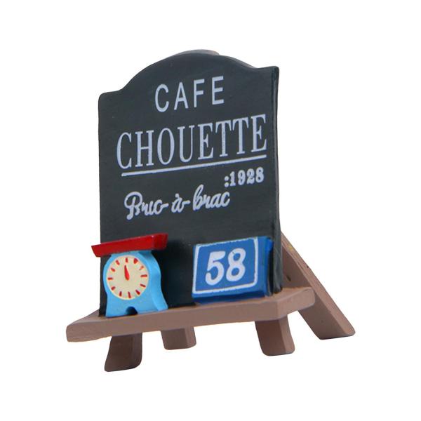 ミニチュア黒板 ミニチュア歩道標識 ミニチュア用品 アート装飾 多機能風景小道具 ミニチュア標識