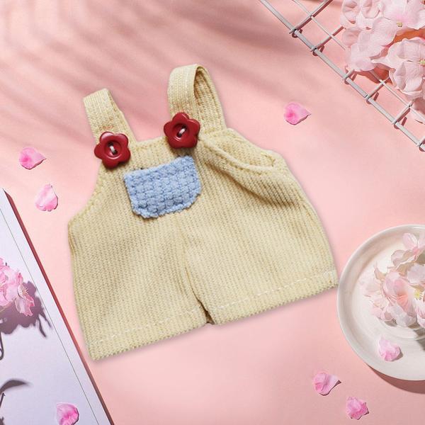 かわいい人形用ボディスーツ 日常着 着替えシーン 写真撮影用小道具 人形用服 コーヒー