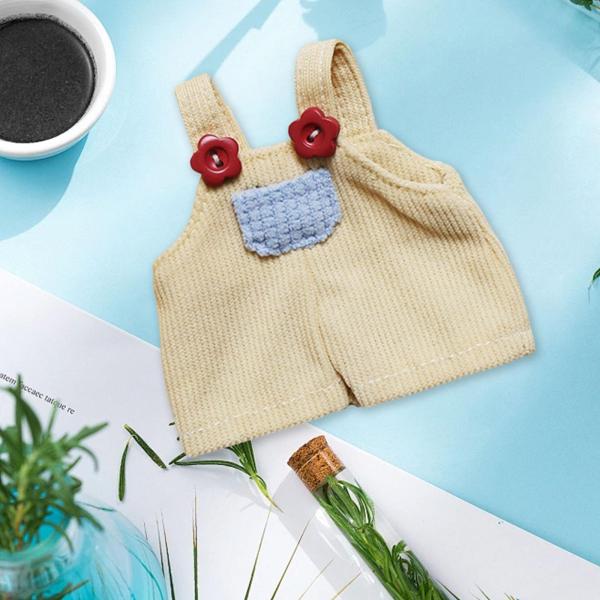 かわいい人形用ボディスーツ 日常着 着替えシーン 写真撮影用小道具 人形用服 コーヒー