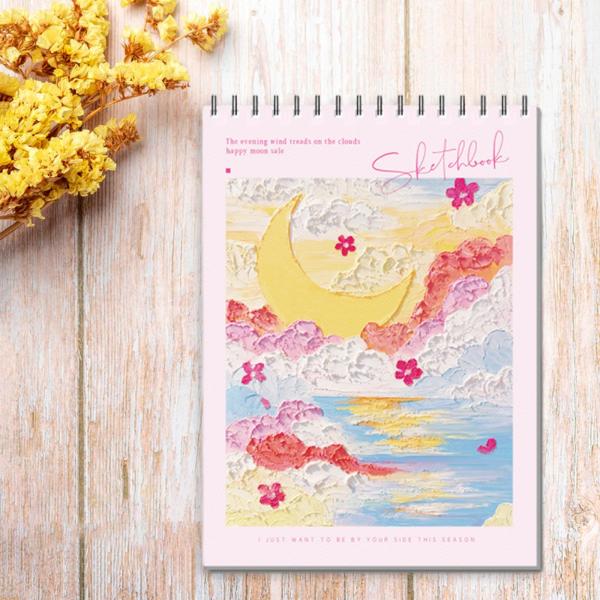 45 シート ジャーナル 水彩画 画家 旅行 アーティスト スタイル A 用