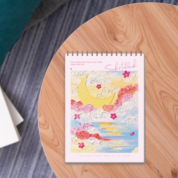 45 シート ジャーナル 水彩画 画家 旅行 アーティスト スタイル A 用