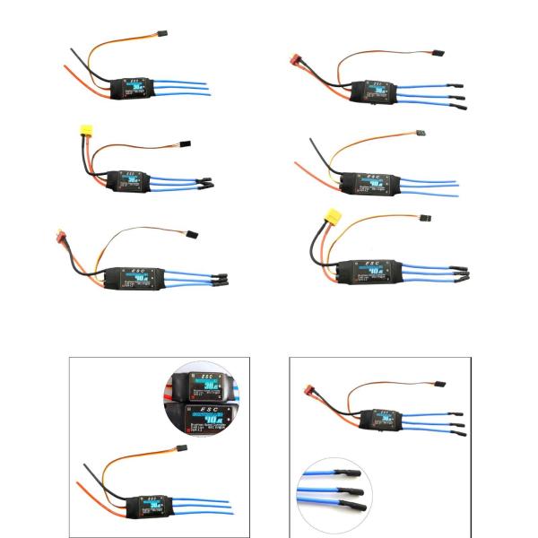 ESC 電動スピードコントローラー交換用ホビーモデル RC 固定翼飛行機 30A