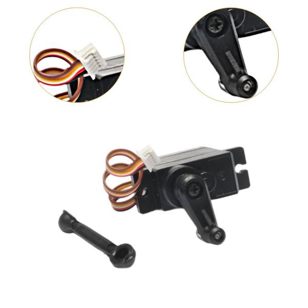 1/18 RC カーサーボ 5 ワイヤーサーボ交換信頼性の高い制御高性能頑丈な趣味スペアパーツ RC モデルアクセサリー