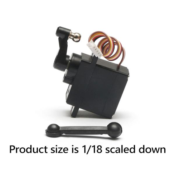 1/18 RC カーサーボ 5 ワイヤーサーボ交換信頼性の高い制御高性能頑丈な趣味スペアパーツ RC モデルアクセサリー
