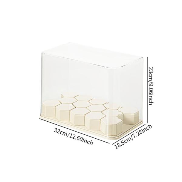 フィギュア用ディスプレイケース ミニチュアフィギュア アクションフィギュア 人形収納ボックス 32cmx18.5cmx23cm