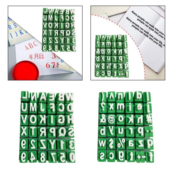 数字とアルファベットのスタンプ DIY クラフトカード作り 男の子 女の子向け スタンプキット 大文字