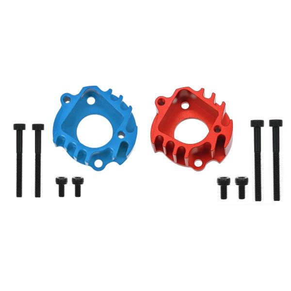 1/10 RCカーモーターマウント 軽量 頑丈 CW01 ランチボックス 直接交換 ブルー