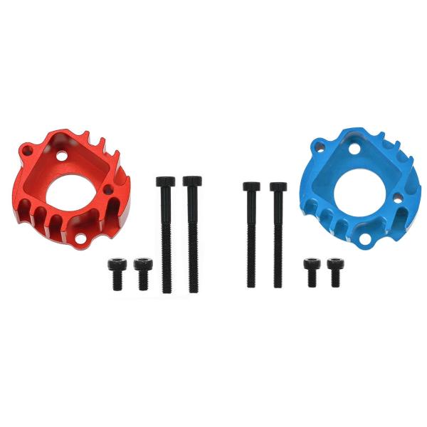 1/10 RCカーモーターマウント 軽量 頑丈 CW01 ランチボックス 直接交換 ブルー