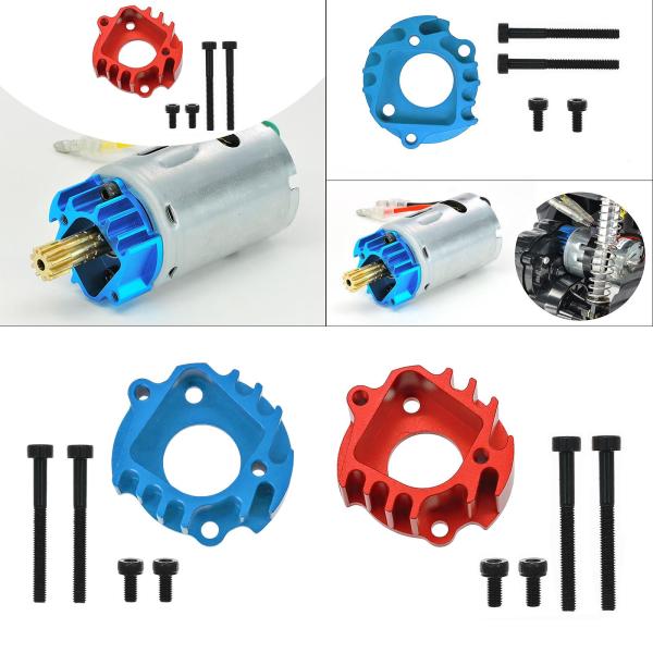 1/10 RCカーモーターマウント 軽量 頑丈 CW01 ランチボックス 直接交換 ブルー