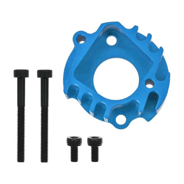 1/10 RCカーモーターマウント 軽量 頑丈 CW01 ランチボックス 直接交換 ブルー