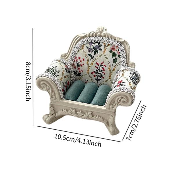 ドールハウスソファ ごっこ遊び おもちゃ 風景用品 人形アクセサリー 装飾