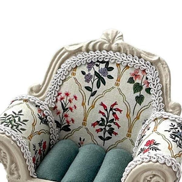 ドールハウスソファ ごっこ遊び おもちゃ 風景用品 人形アクセサリー 装飾