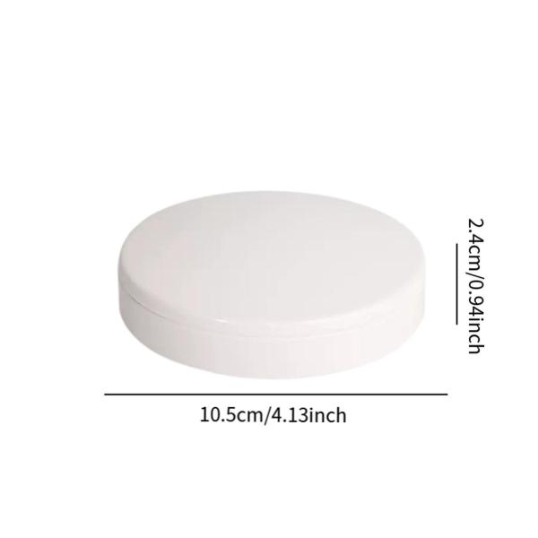 6スロットの水彩絵の具パレット。実用的なパレット。蓋付きで色を混ぜやすくお手入れ簡単。