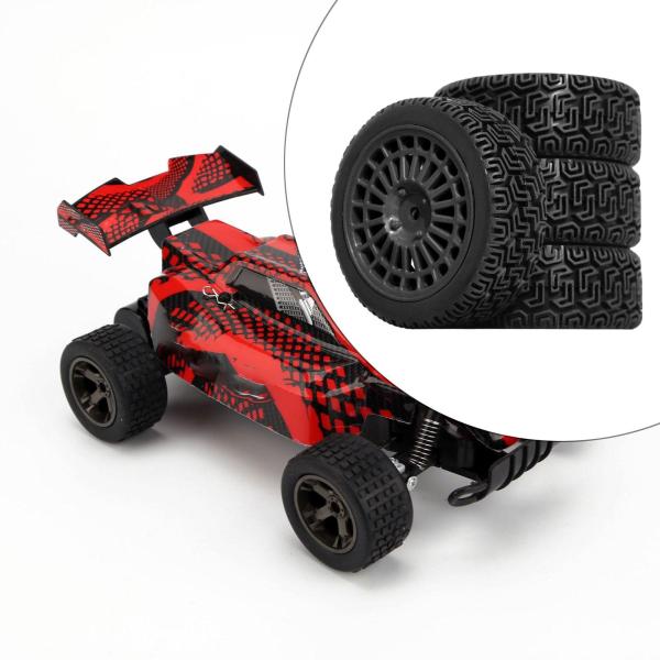 1/10 XV02用 RCホイール＆タイヤ 12mm六角 DIYアクセサリー 4個