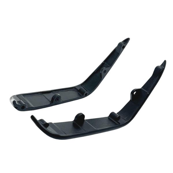 H12Y 1:12 RCカー用 フロントホイールペアフェンダーガード アルミ製 簡単取り付け ブラック