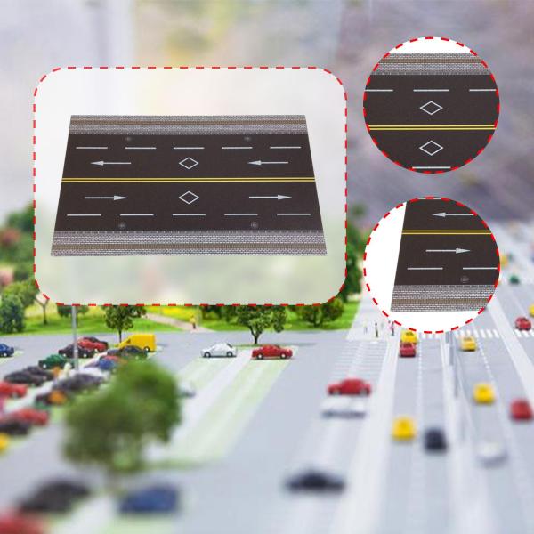 1/64 高速道路シーンモデル ジオラマ背景 地下車庫シーンディスプレイ 横断歩道なし