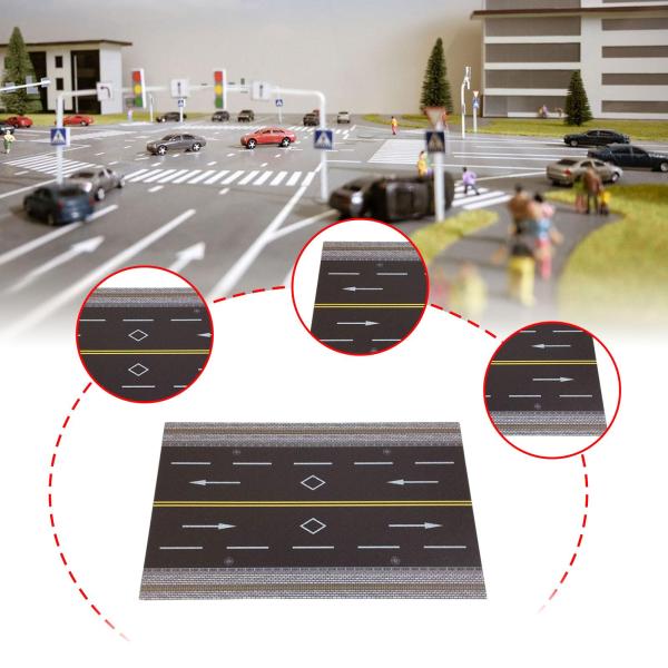 1/64 高速道路シーンモデル ジオラマ背景 地下車庫シーンディスプレイ 横断歩道なし