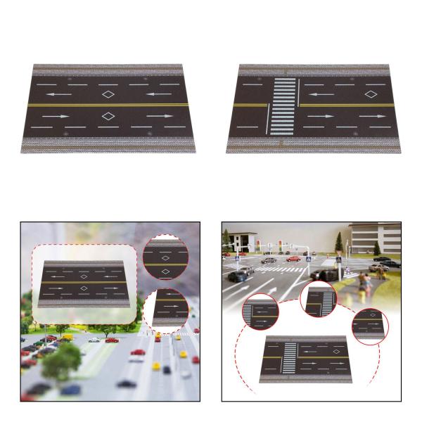 1/64 高速道路シーンモデル ジオラマ背景 地下車庫シーンディスプレイ 横断歩道なし