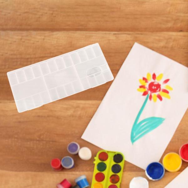 折りたたみ式水彩パレット アーティストカラーパレット 多目的ペイントパレット 色混ぜ用水彩缶