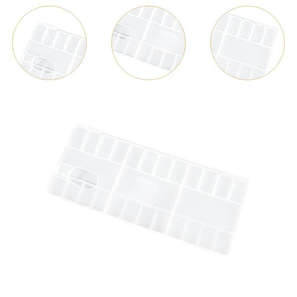 折りたたみ式水彩パレット アーティストカラーパレット 多目的ペイントパレット 色混ぜ用水彩缶