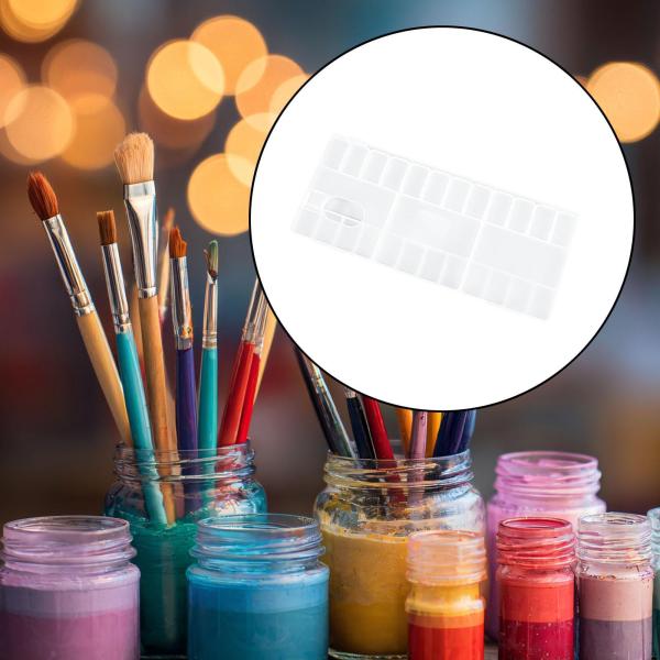 折りたたみ式水彩パレット アーティストカラーパレット 多目的ペイントパレット 色混ぜ用水彩缶