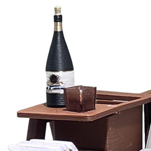 1:12 ドールハウス チェア エンドテーブル ドールハウス 家具 おもちゃ ごっこ遊び 装飾品 多目的ライフシーン ミニチュア家具モデル