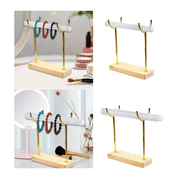 セレナイトブレスレットホルダーディスプレイジュエリーディスプレイブレスレットウォッチネックレスS