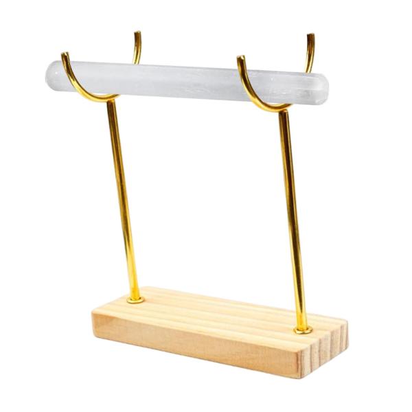 セレナイトブレスレットホルダーディスプレイジュエリーディスプレイブレスレットウォッチネックレスS