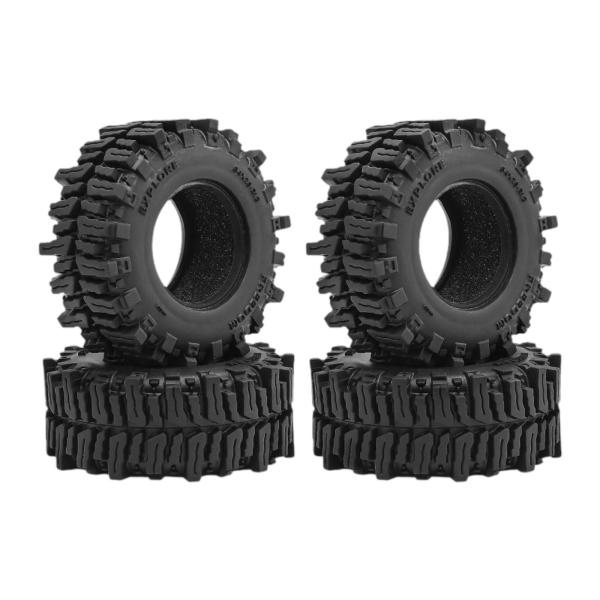 4 個セット 1.3インチ クローラータイヤ 1/18 RCカータイヤ