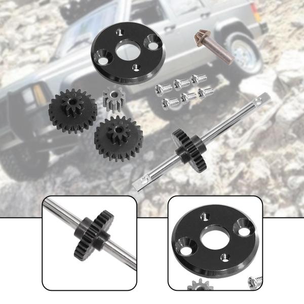 MN82用ギアボックストランスミッションギアセットメンテナンス車両モーターピニオンギアブラック