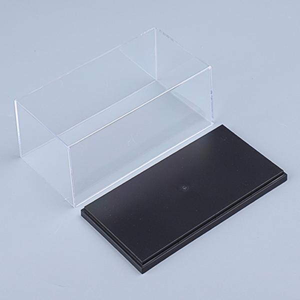 モデルカーディスプレイケース 1:43 モデル車両用収納ボックス Arts ダイキャストカー ブラックベース